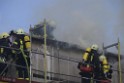 Dachstuhlbrand Koeln Poll Geislarerstr P334